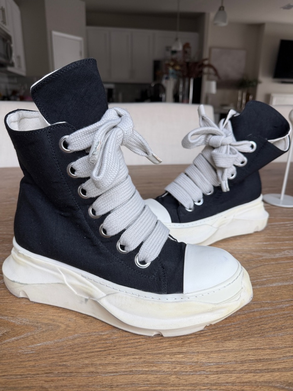 Rick Owens DRKSHDW Jumbo Lace Sneakers